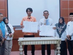 Serius Persiapkan Tenaga Magang Luar Negeri, Pj. Bupati Teken MoU dengan LPK Yayasan Shin Indonesia