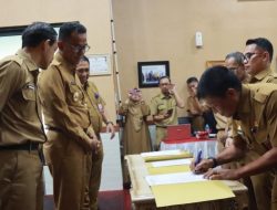 Serius Dalam Percepatan Penghapusan Kemiskinan Ekstrem di Takalar, Pj. Bupati Kumpulkan Kepala OPD dan Camat se-Kab. Takalar