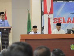 Pj. Bupati Takalar buka Rapat Pleno Terkait Zakat, Infaq, dan Sedekah