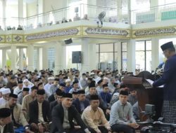 Pemerintah Kabupaten Takalar melaksanakan Shalat Idul Fitri 1 syawal 1445 Hijriah di Masjid Agung Takalar