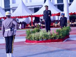 Kapolres Takalar Pimpin Upacara Hari Bhayangkara ke-78