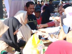 Gerakan Pasar Murah Pemerintah Kabupaten Takalar Diserbu Masyarakat