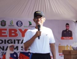Pj. Bupati Takalar Buka Gebyar ASN Digital Qris Tahun 2024 dirangkaikan dengan Senam Bersama