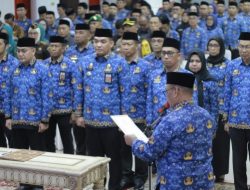 Pengukuhan Pengganti Antar Waktu Dewan Pengurus KORPRI Kabupaten Takalar Masa Bakti 2024-2029