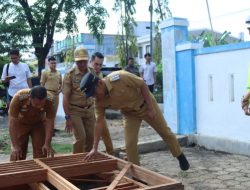 Pj. Bupati Takalar Pantau Proses Belajar Mengajar dan Pembangunan Ruang Kelas Baru di SDN 151 Inpres Kalampa