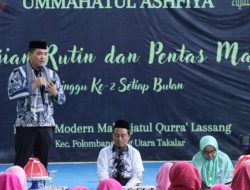 Hadiri Pengajian Rutin Majelis Taklim Ilmu HMT Lassang, Pj. Bupati Mari kita berlomba-lomba Berbuat Kebaikan untuk Mendapat Rahmat Allah SWT
