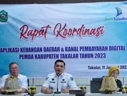 Cegah Kebocoran PAD, Pemkab Takalar Gelar Rakor Aplikasi Keuangan Daera