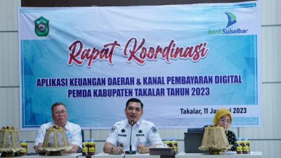 Cegah Kebocoran PAD, Pemkab Takalar Gelar Rakor Aplikasi Keuangan Daera
