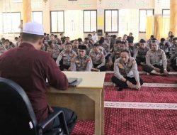 Pembinaan Personil Polres Takalar Melalui Kegiatan Binrohtal
