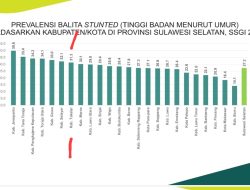 Takalar Berhasil Turunkan Angka Stunting Dari Peringkat 23 ke 19