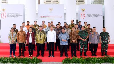 Buka Rakornas Transisi PC-PEN, Presiden Apresiasi Kerja Keras Jajaran Tangani Pandemi