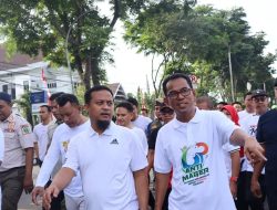 Gubernur Sulsel Hadiri Gerak Jalan Anti Mager Bersama 50 Ribu Masyarakat Takalar