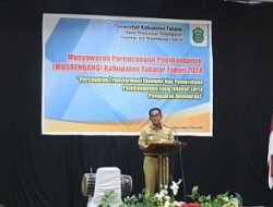 Pj. Bupati Takalar Buka Musrenbang Kab. Takalar Tahun 2024