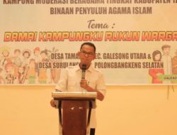 Pj. Bupati Takalar Hadiri Sosialisasi Dan Launching Kampung Moderasi Beragama