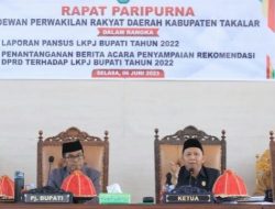 Pj. Bupati Takalar Hadiri Rapat Paripurna DPRD Kab. Takalar