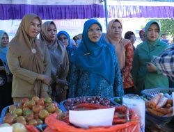 Pj Ketua TP PKK Takalar Gunting Pita Gerakan Pangan Murah jelang Idhul Adha