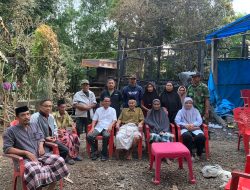Didampingi Pj ketua TP PKK, Pj. Bupati Takalar  kunjungi korban kebakaran di Polsel
