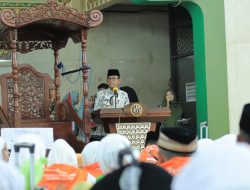 Lepas JCH Kab. Takalar, Pj. Bupati Takalar harap JCH Jaga Kebugaran Fisik dan Kesehatan