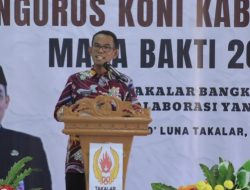 Pj. Bupati harap KONI dapat memajukan Prestasi Dunia Olahraga di Takalar