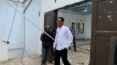 Tinjau Renovasi Gedung Baznas, Pj Bupati Minta Segera Diselesaikan
