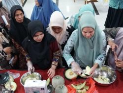Pemkab- TP PKK Takalar Sukses Gelar Pelatihan pengolahan Buah Melon