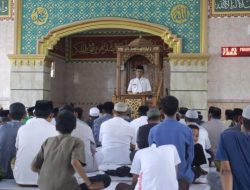 Pj. Bupati Takalar Safari Jum’at di masjid Nurul Falah Desa Banyuanyara