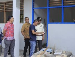 Pastikan Perbaikan Gedung Sekolah Berjalan sesuai Progres, Pj. Bupati Takalar lakukan Sidak