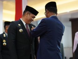 Pj. Bupati Takalar Sematkan Penghargaan Satyalencana Karya Satya Tahun 2023 kepada 152 PNS Lingkup Kab. Takalar