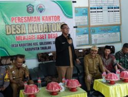 Sah Menjadi Aset Desa, Pj. Bupati Takalar resmikan Kantor Desa Kadatong