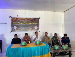 Pelantikan KPPS Desa Galesong Kota, Kades Tekankan Netralitas