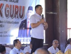 Pj. Bupati Takalar di Wakili Sekda Kab. Takalar Hadir dan Membuka acara Rembuk Guru