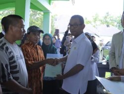 Pj Bupati Kembali berikan Sertifikat Gratis kepada Warga Takalar