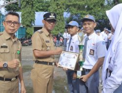 Pimpin Upacara di SMA 3 Takalar, Pj. Bupati Menekankan Generasi muda harus menjadi Pemain di Negeri Sendiri