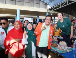 Hari Kedua Kampanye di Bulukumba, Azhar Awali Kunjungi Pasar Cekkeng