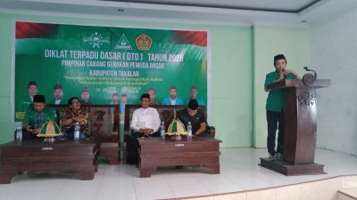 Rekrut Anggota Baru, GP Ansor Takalar Gelar DTD