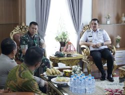 Pj. Bupati Takalar bersama Forkopimda Terima Kunjungan Kerja Danrem 141/Toddopuli