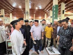 Peletakan Batu Pertama Renovasi Pembangunan Masjid Nurul Hidayah Pa’lalakkang oleh Bupati Takalar