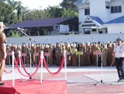 Pimpin Apel, Bupati Berpesan Mari Kita Meningkatkan Kinerja dan Melakukan Perubahan dalam Menyonsong Masa Depan yang Lebih Baik