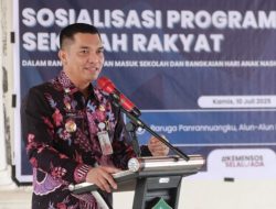 Wujudkan Program Presiden RI, Sekda Takalar Mewakili Bupati Takalar Buka Sosialisasi Program Sekolah Rakyat