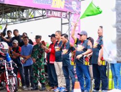 Dukung Otomotif di Takalar, Bupati Takalar Lepas Peserta Drag Bike