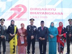 Bupati Takalar Ir. H. Mohammad Firdaus Daeng Manye,.MM menghadiri Upacara dalam rangka Hari Bhayangkara ke-79 Tahun 2025
